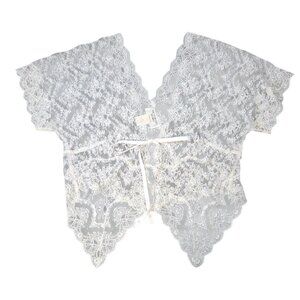 Victoria's Secret Vintage Y2K White Lace Top